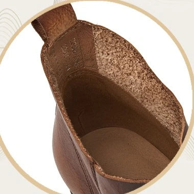 Myjyjz 3.5cm Genuine Leather Women Mary Jane Sandals Shoes Chunky Heels Fashion Hollow Comfy Point Toe Ankle Boots Summer Pumps