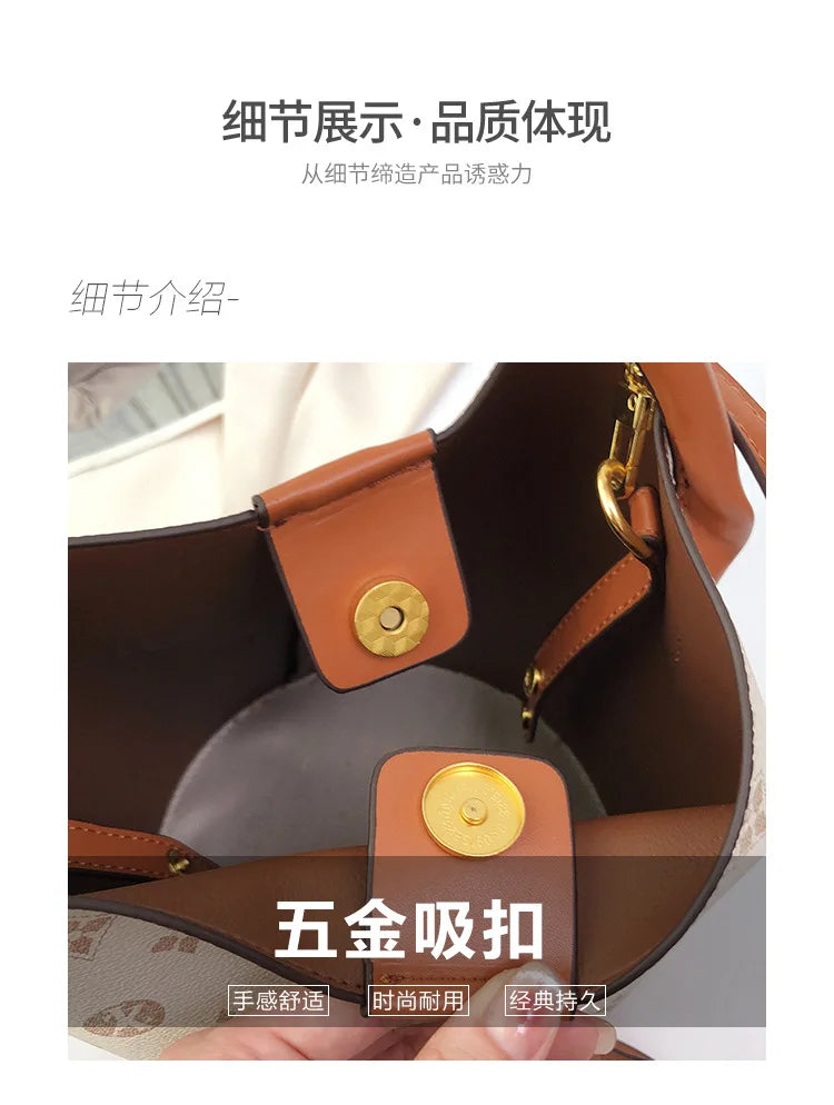 2025 Luxury Designer Women'S Shoulder Bag High-End Fashional Water Bucket Bag Crossbody Bags Unique Women Clutch Travel Tote Bag