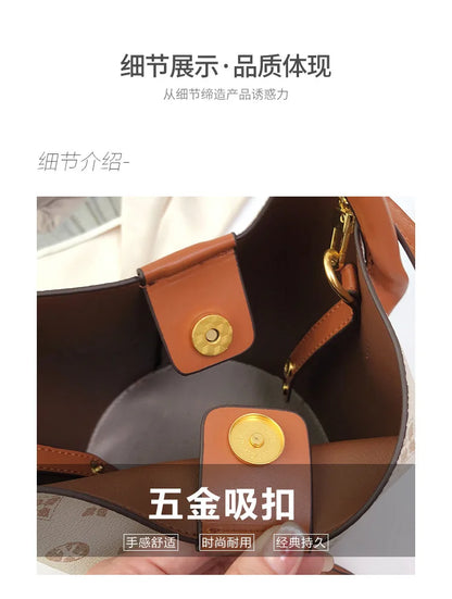2025 Luxury Designer Women'S Shoulder Bag High-End Fashional Water Bucket Bag Crossbody Bags Unique Women Clutch Travel Tote Bag