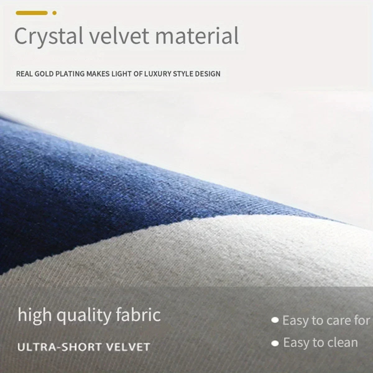 Extra Large Square Crystal Velvet Living Room Rug, Soft Floor Mat with Anti-Slip Rubber Bottom, Ideal for Bedroom, Hallway and Home Decoration