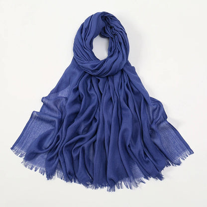 55 Color 110x180cm Big Size Modal Muslim Jersey Hijab Women Solid Scarf Ramadan Long Shawl Plain Soft Turban Wraps Headband