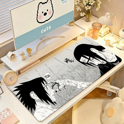 Adventure Anime N-NARUTO Mouse Pad Square Office Gaming Desk Mat Waterproof Non-Slip Rubber Decorative
