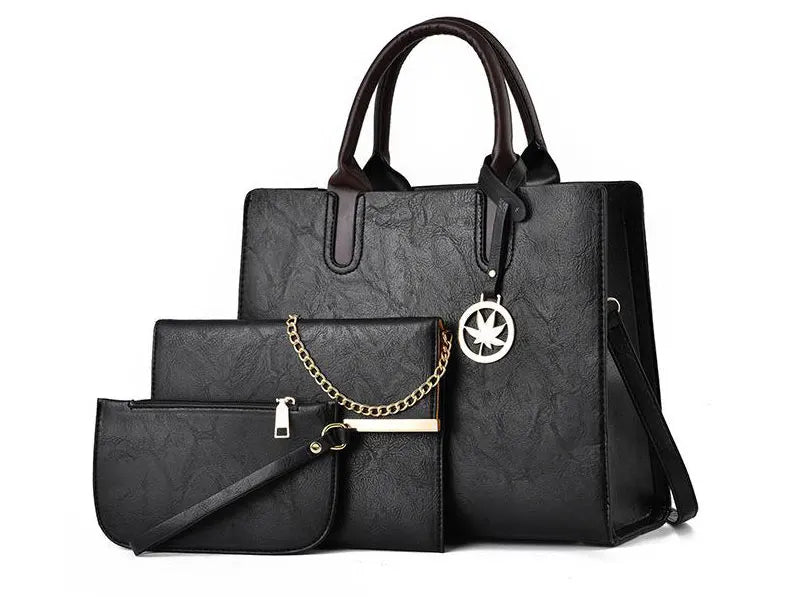 Three-piece set of women's bags Women's shoulder Handbags Bag for 2025 Female luxury designer Casual fashion  bags