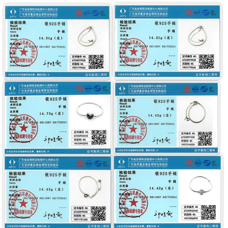925 Sterling Silver Heart Love Snake Chain Bracelet Infinite Knot Butterfly For Women Fit Original Charms Beads Jewelry Gift