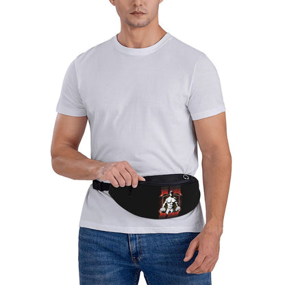 Powerhouse Gym Fanny Bag Custom Bodybuilders Fitness Crossbody Waist Pack Men Women Cycling Camping Phone Money Pouch