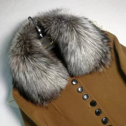 Winter Warm Fox Fur Collar Female Real Fur Collar Fashion Fluffy Clothing Accessories Collar Women Luxury Fur Scarf With Ribbons