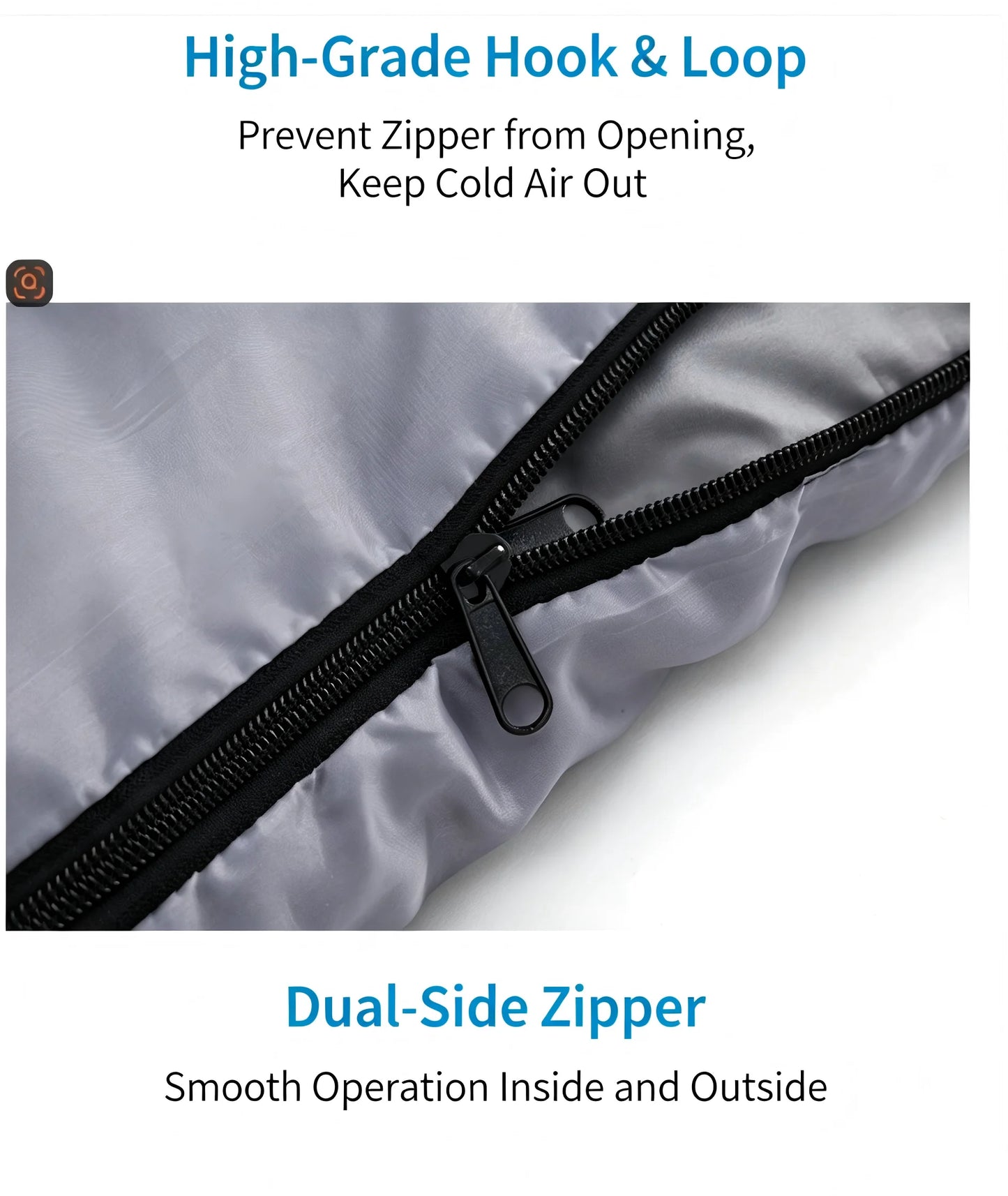 Camping Sleeping Bag Ultralight Waterproof 4 Seasons Warm Envelope Type Sleeping Bag for Outdoor Hiking Backpacking Travel