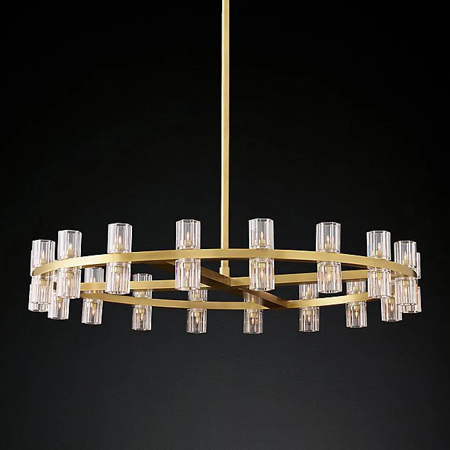 Villa Duplex Chandelier New Light Luxury Light Post Modern Crystal Chandelier Light Luxury For Living Room Lamp Home Decoration