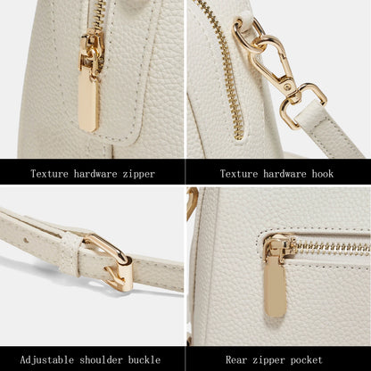 FOXER 2026 Fashion Women's Handbag Cow Leather Lady Shoulder Bag Light Luxury Crossbody Bag for Daily & Commute