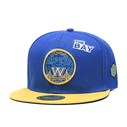 Snapback Hats Brand CHARLOTTE CAP Blue Hip Hop Boy Basketball Sports Snapback Hat Adult Outdoor Casual Sun Baseball Cap Gorras