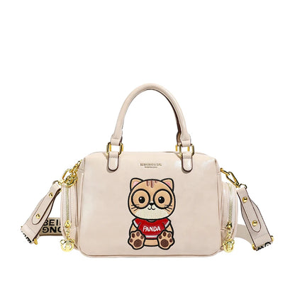 Fashion Luxury Brand Ladies Shoulder Bag Cartoon Bear Women's Crossbody Bag High Quality Tote Bag Waterproof Women's Hanbags
