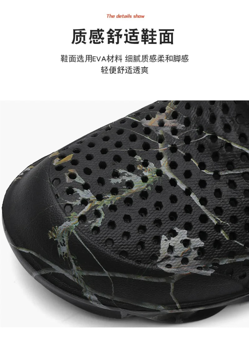 Plus Size 46 47 Summer Sandals for Men and Women Breathable EVA Beach Slippers Men Clogs Men Flip Flops Comfort Men Casual Shoes