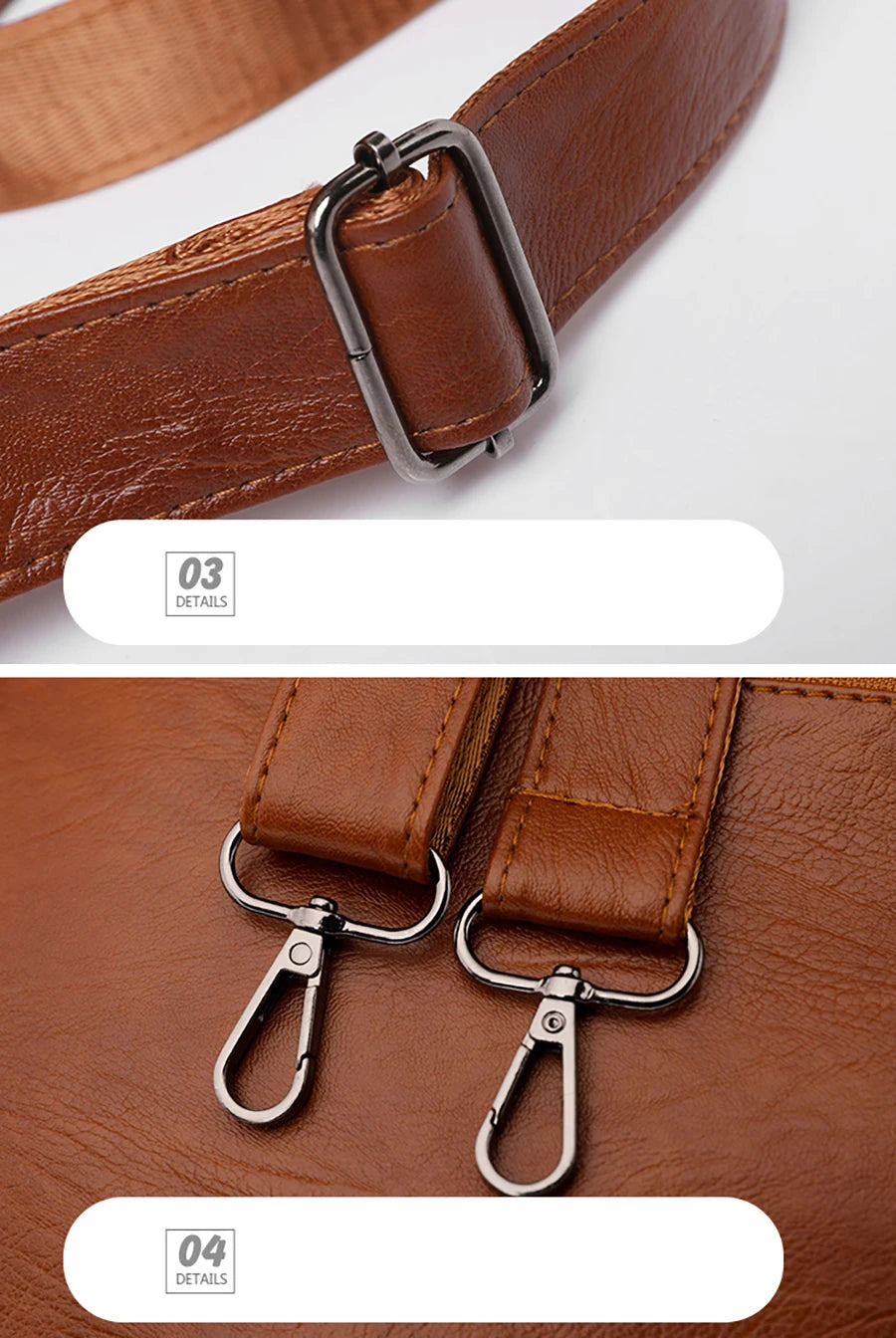 Luxury Designer Handbags Women Purses And Handbags Retro Shoulder Bags High Quality Leather Crossbody Bags for Women 2024 Sac