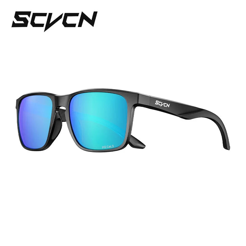 Scvcn Polarized Fishing Glasses UV400 Protect Eyes from Sunlight Anti-glare Lenses Professional Outdoor Driving Sunglasses