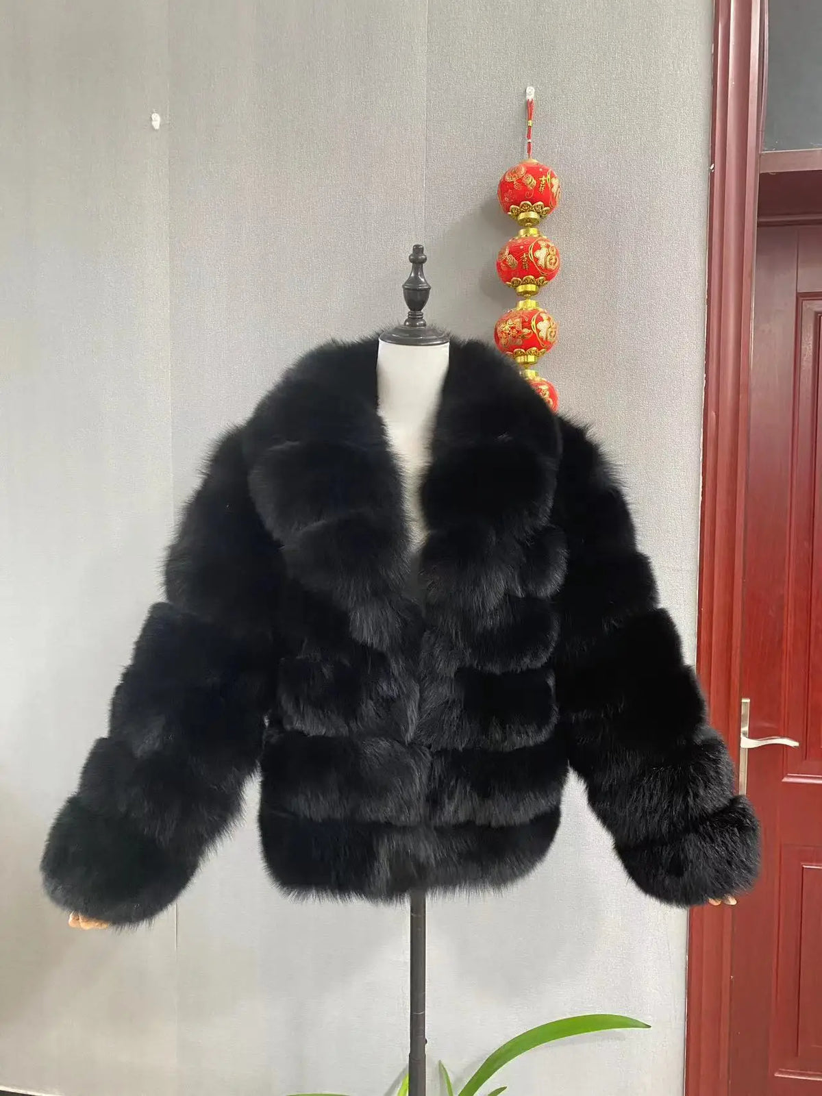 Fox Fur Coat Real Women'S New Fashion Furry And Skin Clothing Natural New In Coats & Jackets