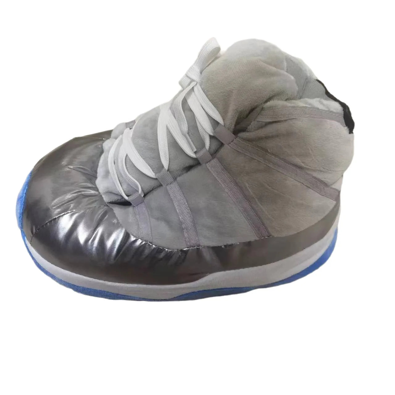 Warm High-top winter plush slippers for men women children,Funny anti-slip house slipper with thick soles,soft fluffy as clouds