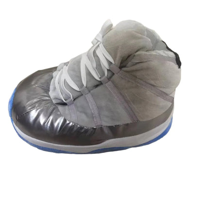 Winter fluffy home slippers Popular on Instagram Soft Non-slip thick sole living room shoes funny High-top warm shoes，men women