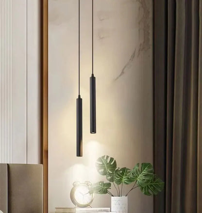 Nordic LED Cord Pendant Lighting for Kitchen Bedside Adjustable Line Suspended Hanging Lamps Chandelier Lights for Restaurant