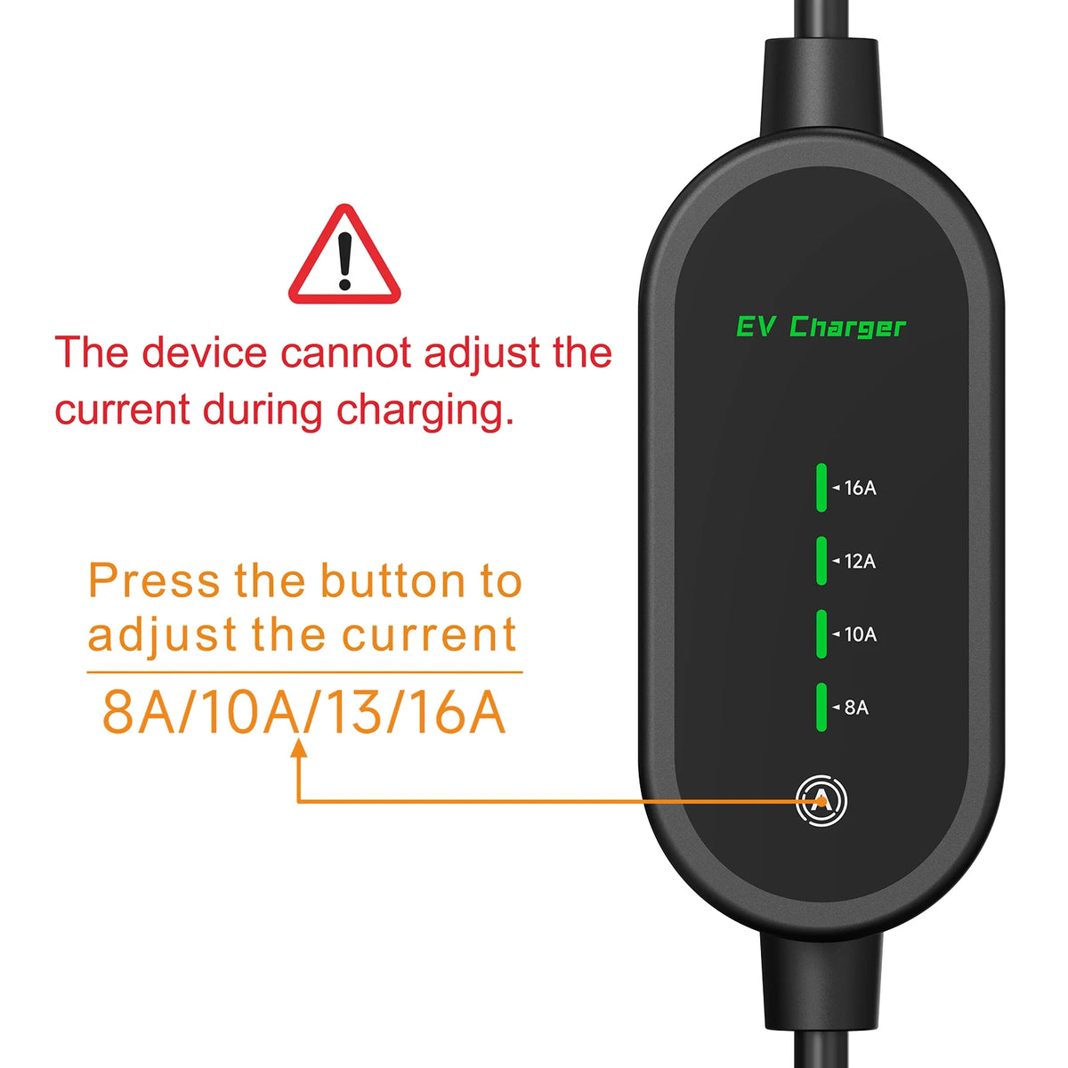 AFEEV 3.5KW EV Charger  Type 2 Portable Charger GB/T 16A 1Phase Type 1 3.5m Wallbox Charging Station for Electric Car Charger