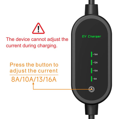 AFEEV 3.5KW EV Charger  Type 2 Portable Charger GB/T 16A 1Phase Type 1 3.5m Wallbox Charging Station for Electric Car Charger
