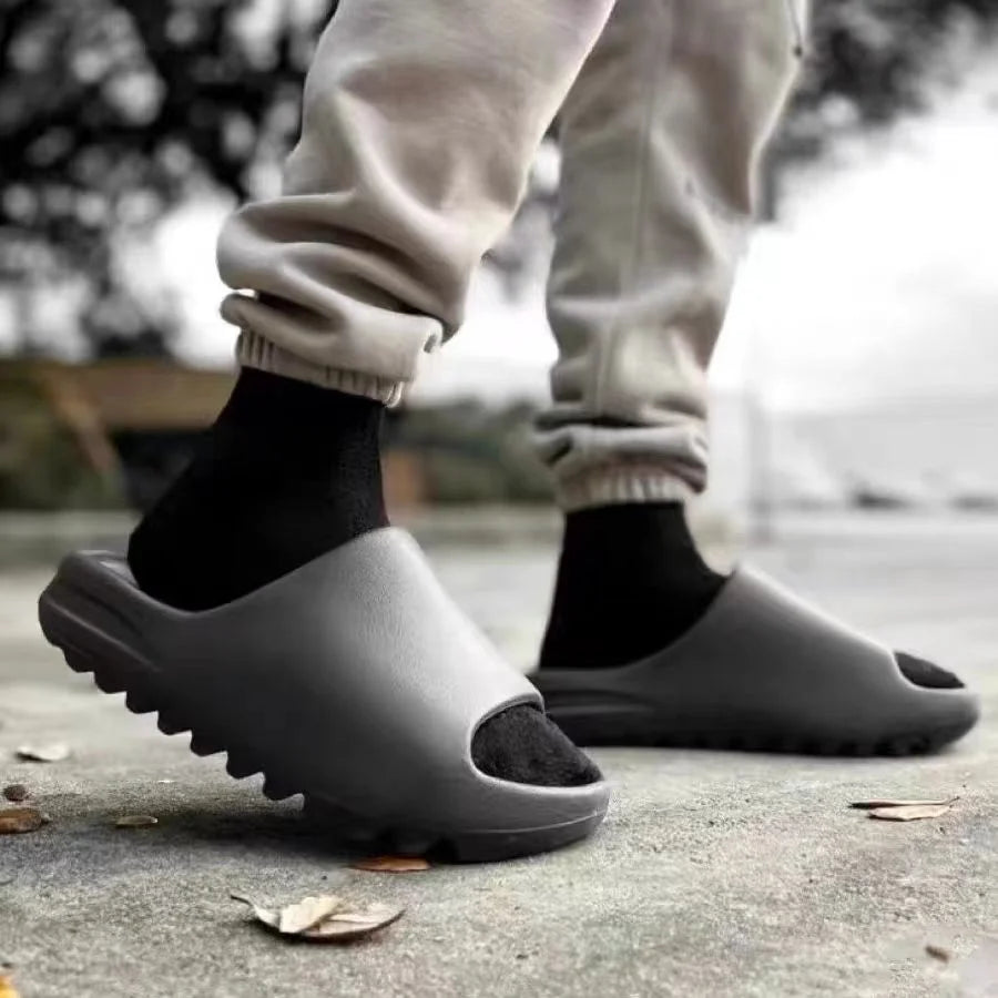 Summer Slippers For Men Women EVA Soft Bottom Indoor Home Slides Brand Slipper Man Sandals Beach Shoes Male Slippers Flip Flops