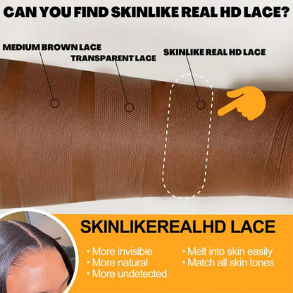 Ultra Fitted HD Lace Wig Pre Plucked Natural Hairline Glueless HD Lace Closure Wig Bleached Knots Body Wave Invisible HD Lace Wi