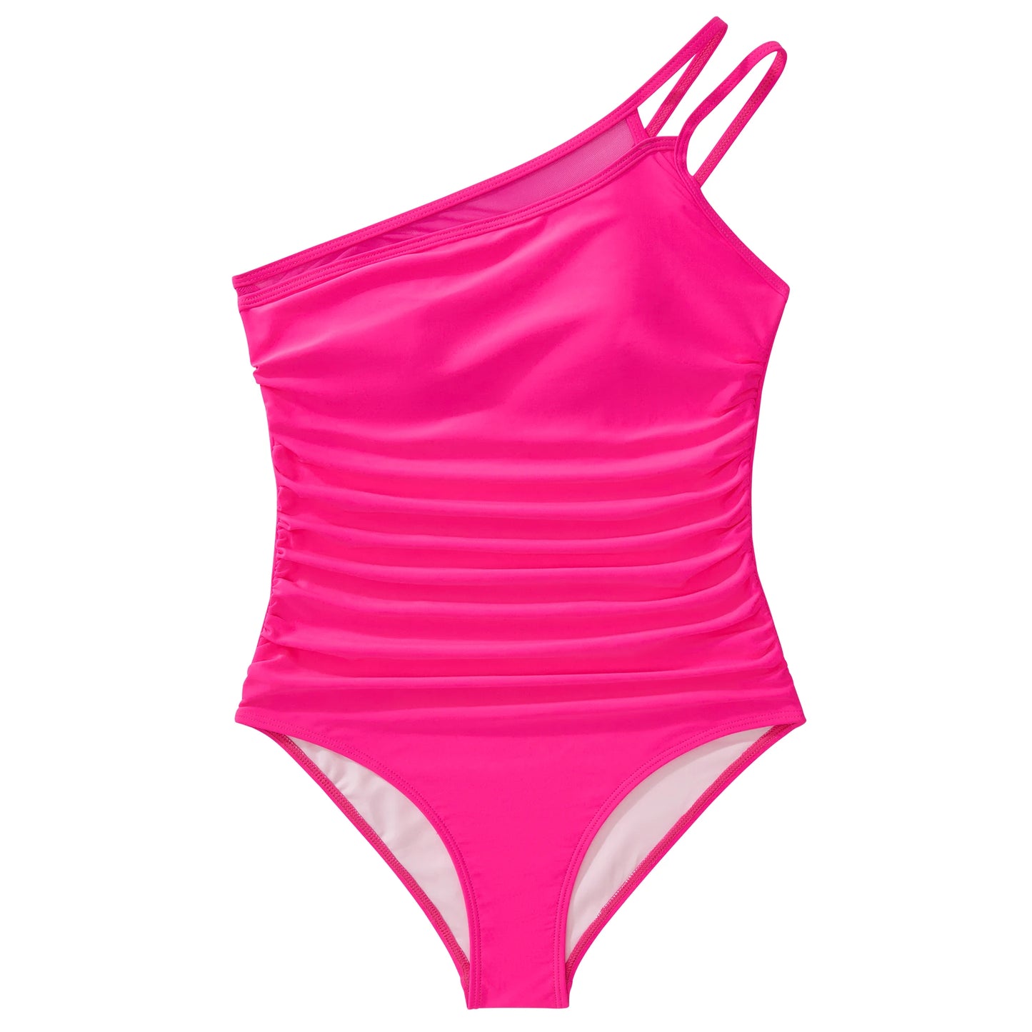 One-shoulder One-piece Swimsuit For Women Patchwork Swimsuit Push Up Bikini Swimwear Summer Beach Bathing Suit 2026 New