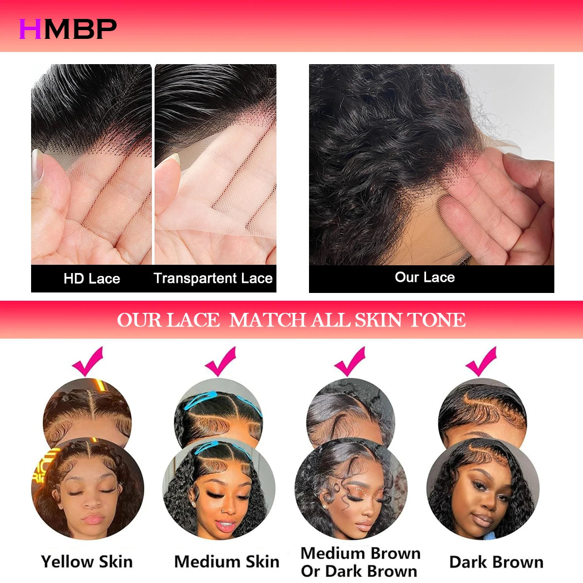 Glueless Lace Fronta Wigs Human Hair Afro Kinky Curly 500 Density 360/13x6 Hd Lace Frontal Wigs Human Hair Pre Plucked For Women