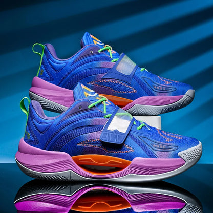 Unisex Basketball Shoes High-quality Mesh Comfort Outdoor Sports Court Basketball Shoes Soft Soled Rebound Sneakers for Men