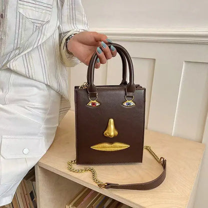 Luxury Brand Classic Women's Handbag In Elegant Leather - Fashionable Shoulder Crossbody Bag For Ladies Designer