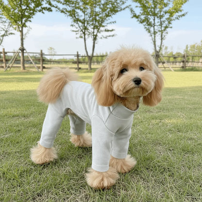 Warm Elastic Pet Jumpsuit Breathable Windproof Pet Four Legged Pants Soft Comfortable Dog Fleece Pajamas Indoor Outfit
