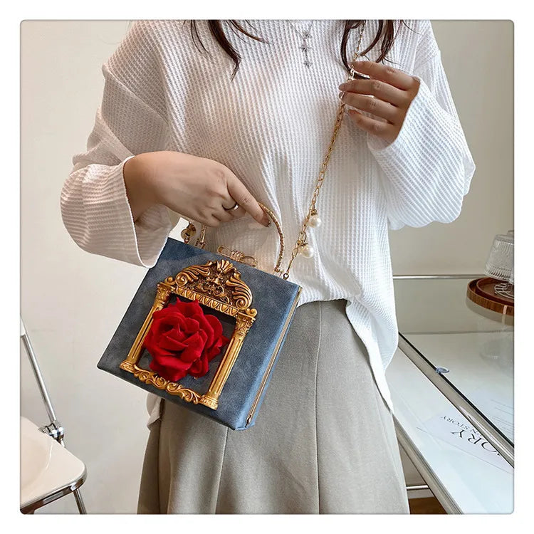 Luxury Angel Female Handbags Fashion Pearl Women Bag Cross Body Brand Leather Women Shoulder Bag Ladies Hand Bags