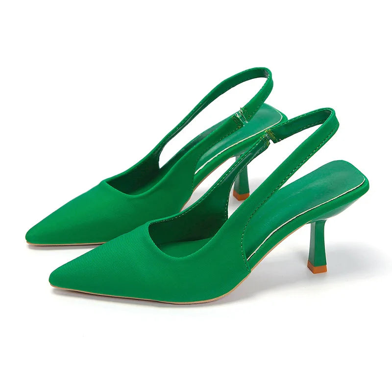 2026Sexy Women High Heels Luxury Pointed Toe Women's Pumps Fashion Shallow Sandals Stiletto Heels Women Party Wedding Shoes