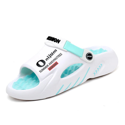 Men Sandals New Summer EVA Soft-soled Platform Slides Slippers Indoor Outdoor Walking Beach Shoes Flip Flops Mens Shoes