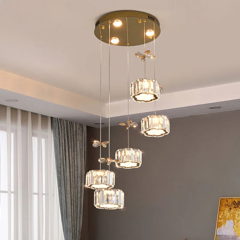 Modern Home Decor LED Lights Pendant Light Lamps for Living Room LED Chandeliers for Dining Room Hanging Light Indoor Lighting