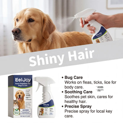 Pet Flea Tick Repellent For Dogs Cats Daily Pest Control Soothing Gentle Care External Parasite Treatment Pet Supplies
