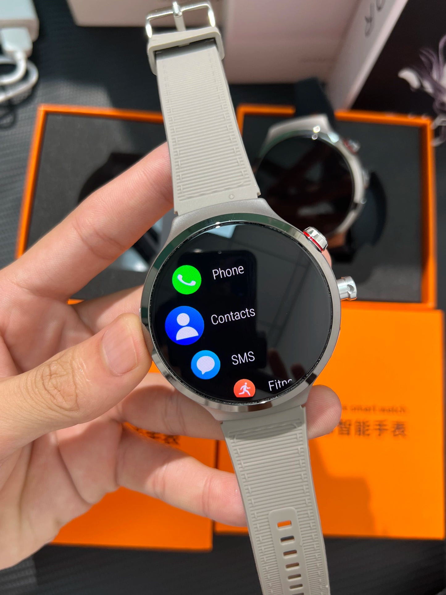 1.98-inch Amoled large Screen Smartwatch Android 13.0 Smart Watch Men With 210° Rotating Camera GPS Position WIFI Sim Card Slot