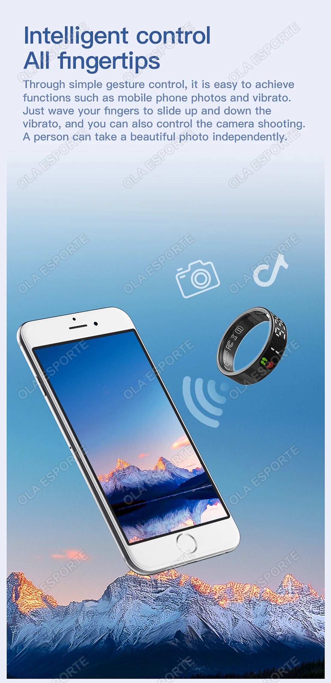 2026 New Sr08 Smart Ring LED Display Screen and Touch, Men Women, Heart Rate Health Monitoring, 5ATM Waterproof Sports Smartring