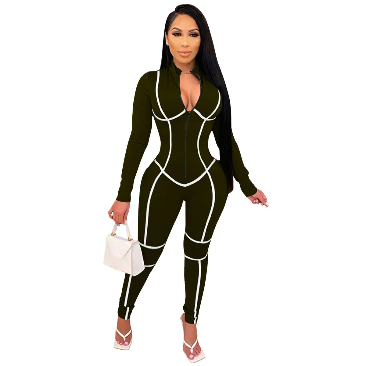 Solid Color Women Jumpsuits For Spring Autumn 2026 Long Sleeve Loose Fashion Streetwear Overalls Sports Pants Trousers
