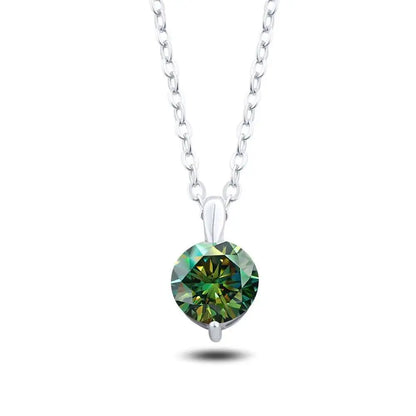 TY D VVS1 Moissanite Necklace Diamond Pandent 1-3ct GRA Certified s925 Sterling Silver 18k Necklaces for Women Dainty Gift