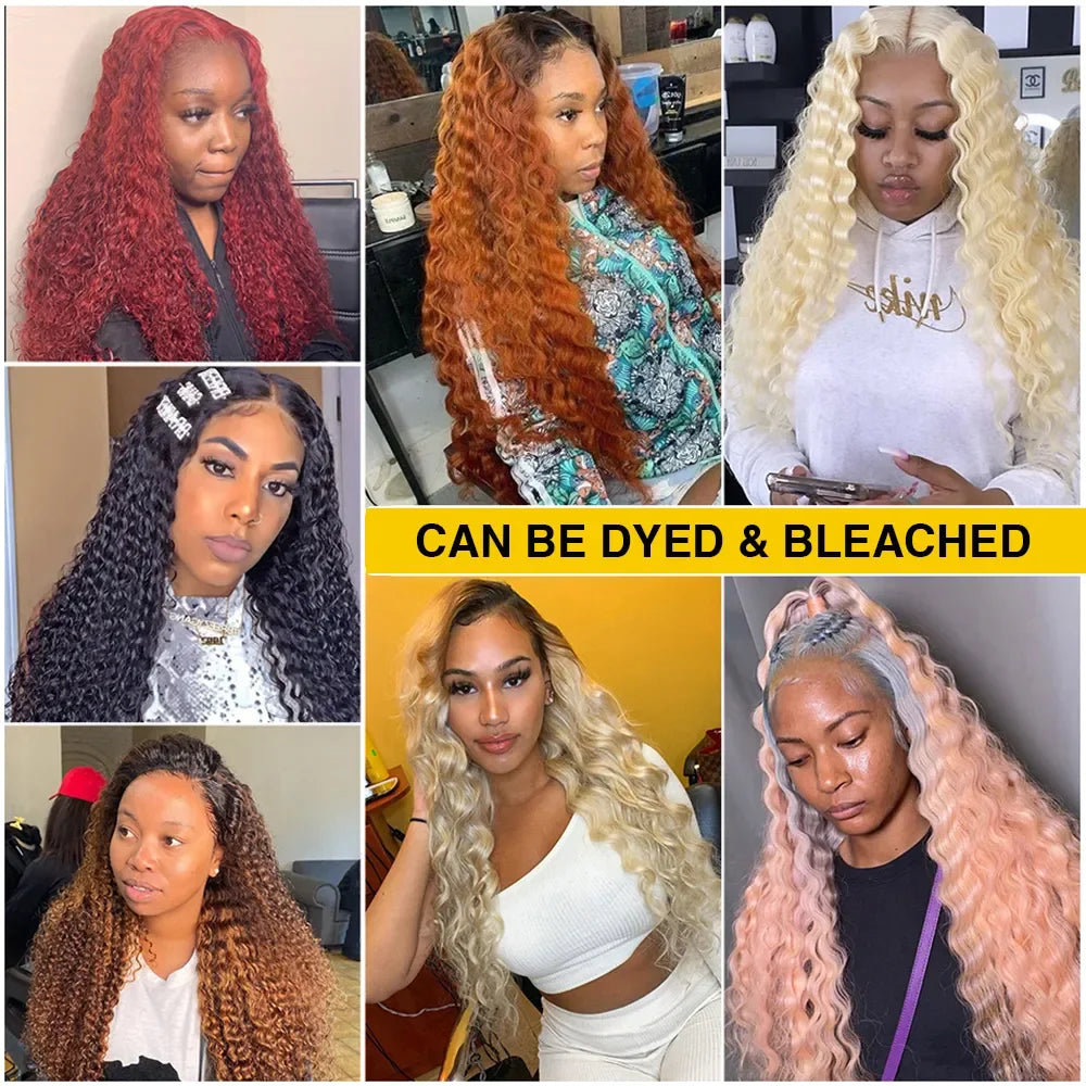250% 360 Full Lace 13x6 HD Lace Frontal Wig 30 inch 13x4 Straight Remy Human Hair #4 Dark Chocolate Brown Glueless Pre Plucked