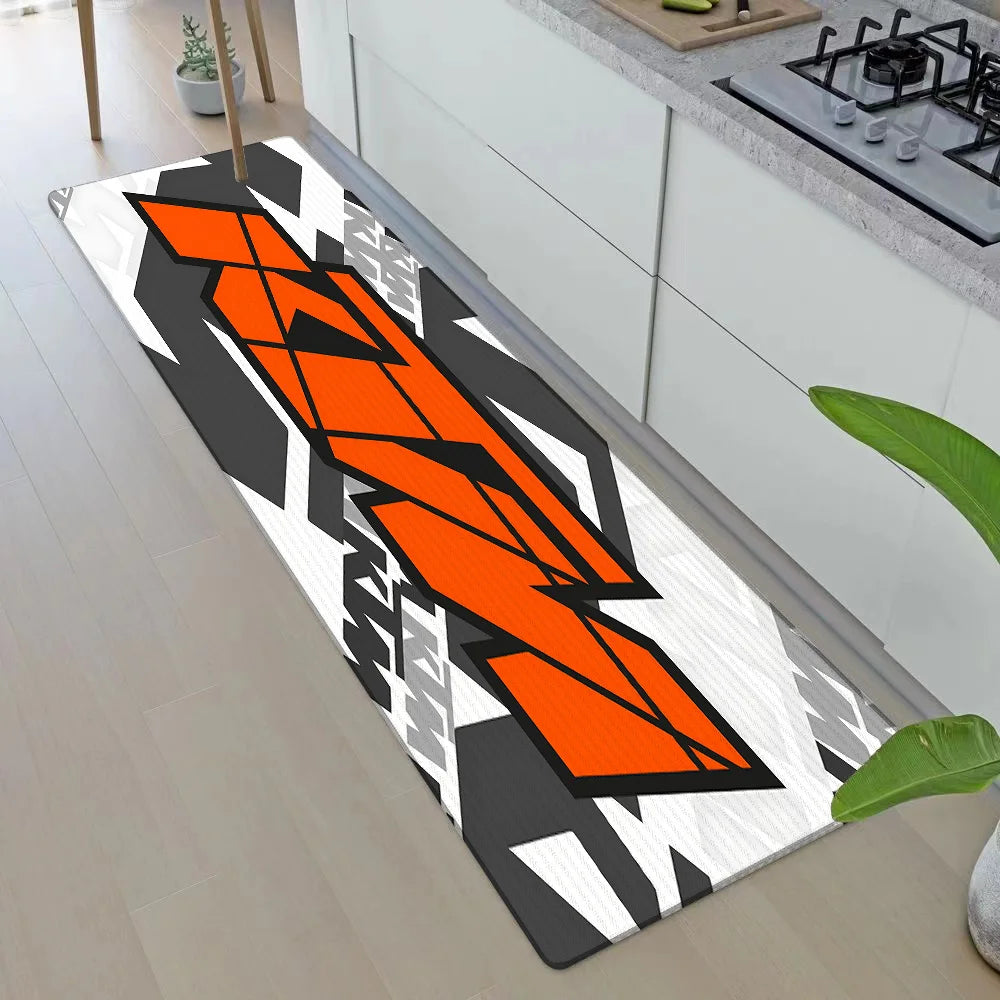 Entrance Front Door Doormat Motorcycle M-KT Non-slip Kitchen Rug Living Room Rugs Balcony Bathroom Foot Mat Floor Mats Carpet
