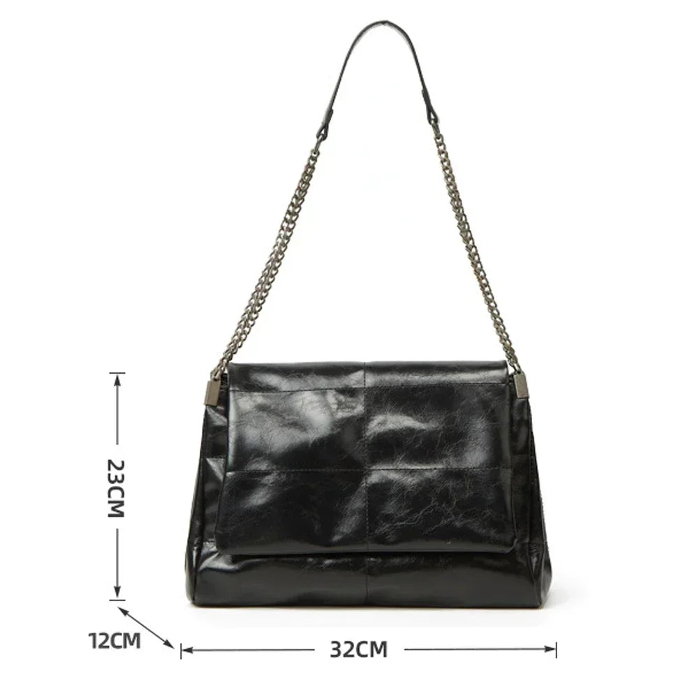 High Quality Women Pu Leather Shoulder Bag Fashion Designer Ladies Messenger Bags New Luxury Female Large Capacity Crossbody Bag