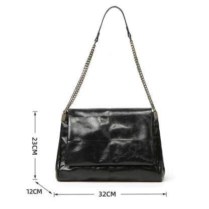 High Quality Women Pu Leather Shoulder Bag Fashion Designer Ladies Messenger Bags New Luxury Female Large Capacity Crossbody Bag