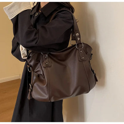 Female Hobo Handbag Large Capacity Shoulder Bags Big Stylsih Tote Bag Ladies Soft Leather Hobos Messenger Bags Women Сумочки