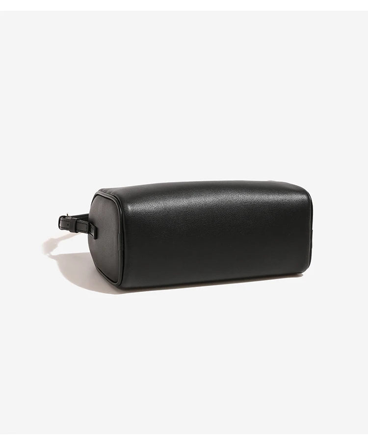 2025 New Luxury 90s Pen Holder Bag Genuine Soft Cowhide & Suede Mini Crossbody Bag Hand-Carry Vintage Shoulder Purse for Women