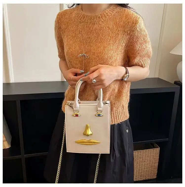 Luxury Brand Classic Women's Handbag In Elegant Leather - Fashionable Shoulder Crossbody Bag For Ladies Designer