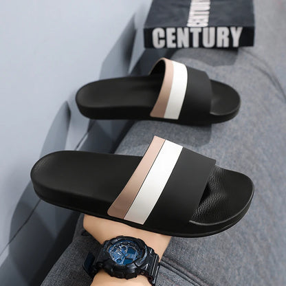 Summer beach slippers for men and women fashion comfortable EVA breathable sandals home indoor sandals plus size slippers 36-46