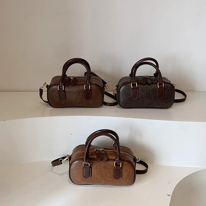 Women 2026 New Fashionable Classic Style Square Shoulder Crossbody Bags Solid Zipper Popularity Sense Luxury Handbags