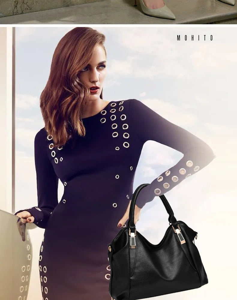 2026 Fashion Soft Leather Luxury Designer Handbag Large Capacity Women's Bag Women's One Shoulder Crossbody Bag Bolsas De Mujer